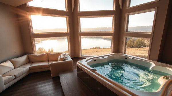 Top 10 maisons à louer avec jacuzzi intérieur pour un week-end détente